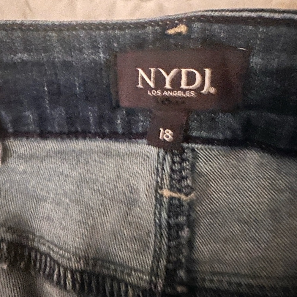 NYDJ Marilyn Straight Jeans - Dark Wash - Picture 5 of 5